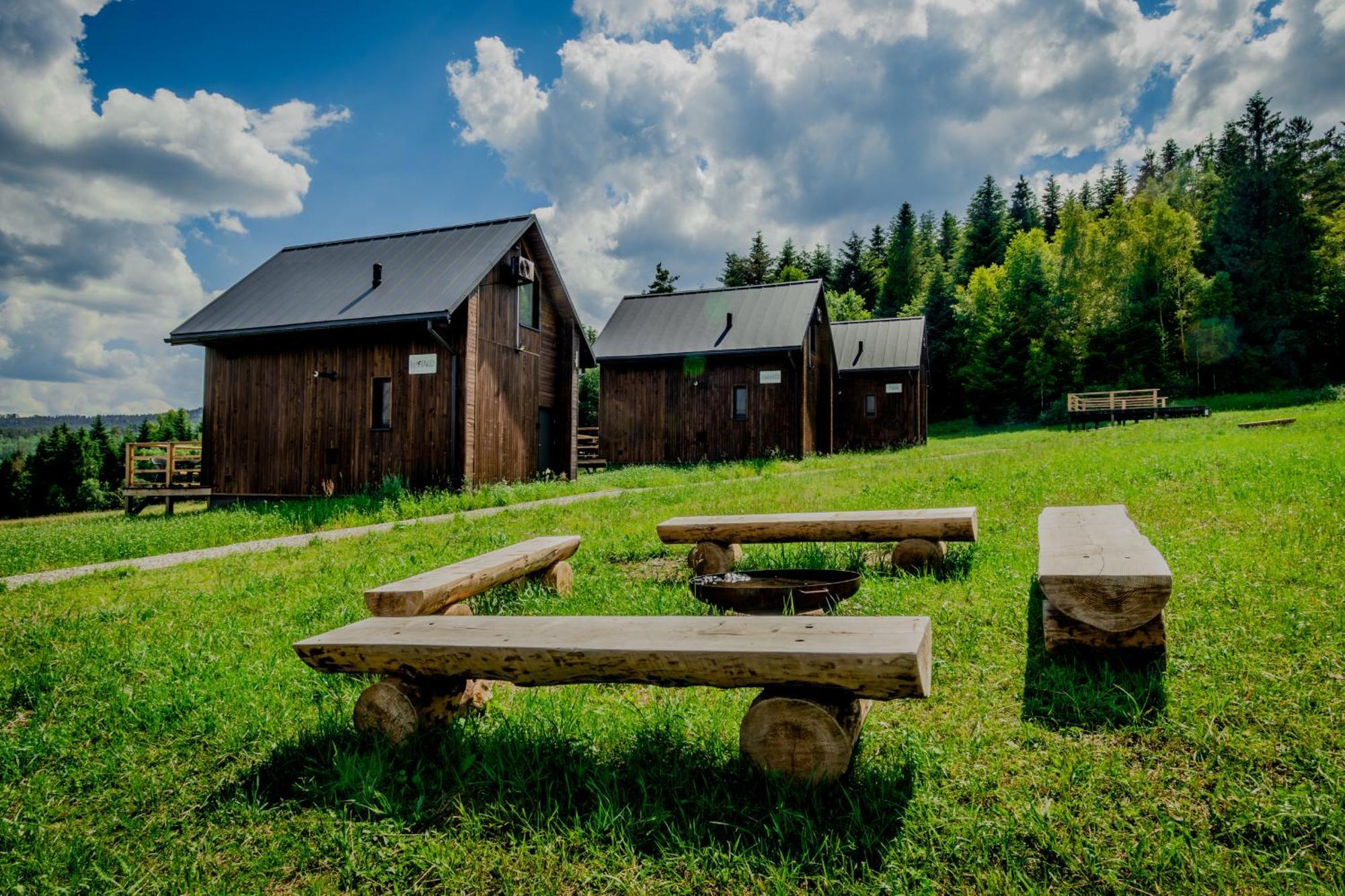 Polana Piorun Domki Wakacyjne W Beskidach Krynica-Zdrój Esterno foto