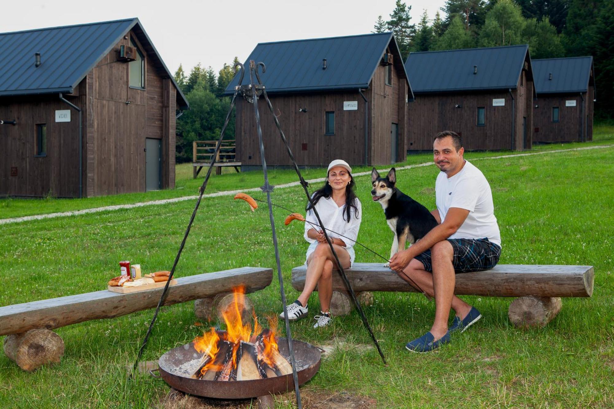 Polana Piorun Domki Wakacyjne W Beskidach Krynica-Zdrój Esterno foto