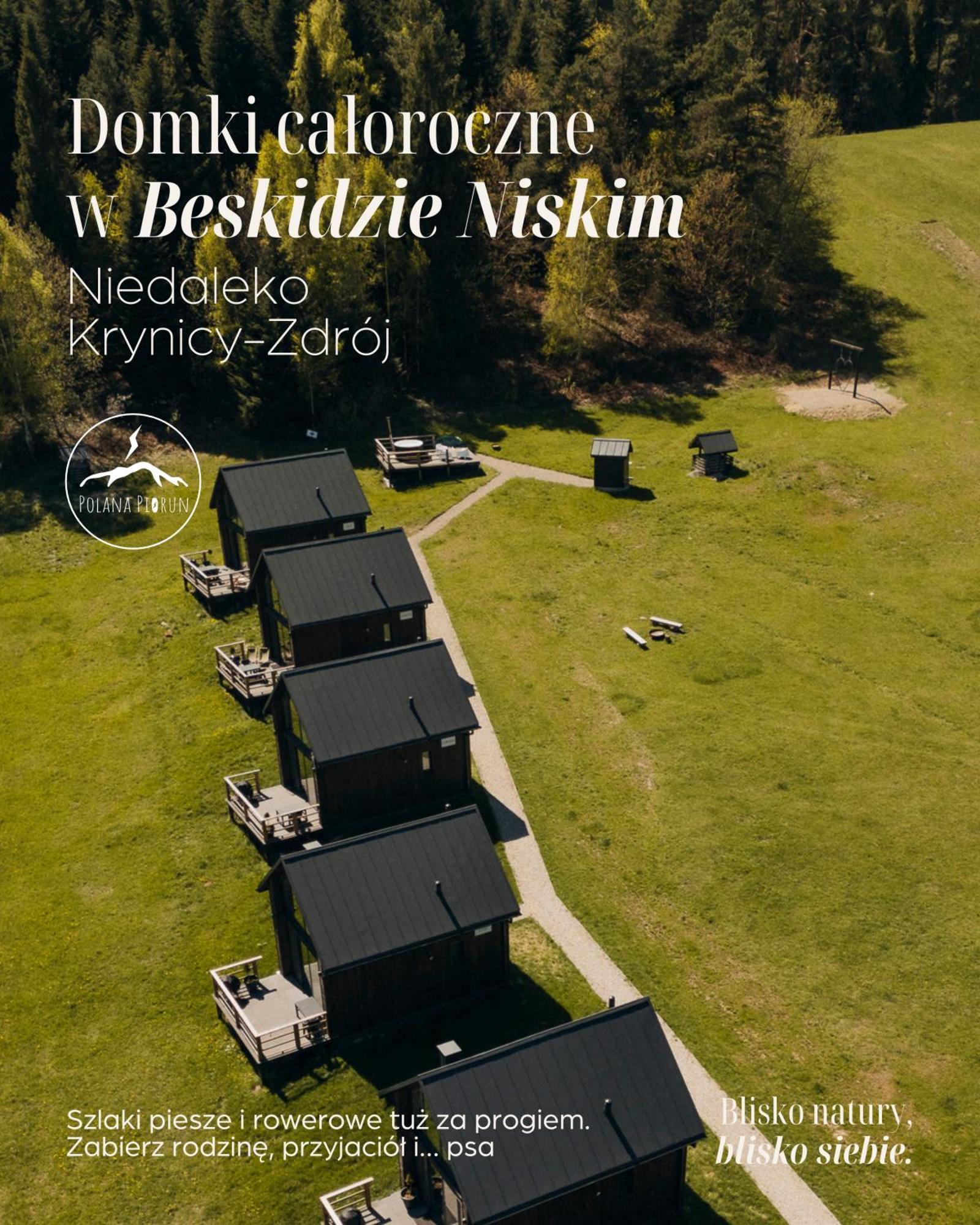 Polana Piorun Domki Wakacyjne W Beskidach Krynica-Zdrój Esterno foto