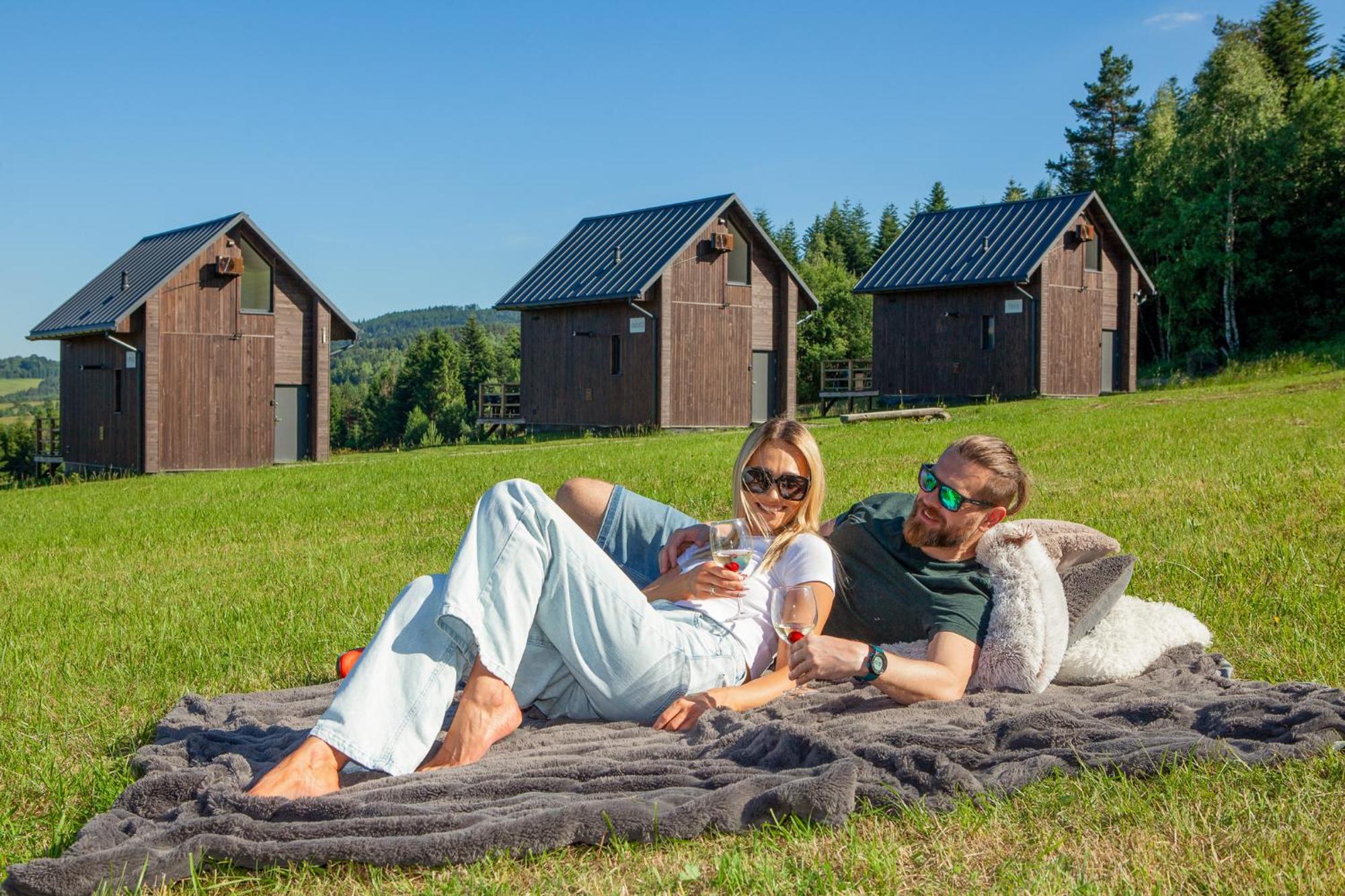 Polana Piorun Domki Wakacyjne W Beskidach Krynica-Zdrój Esterno foto