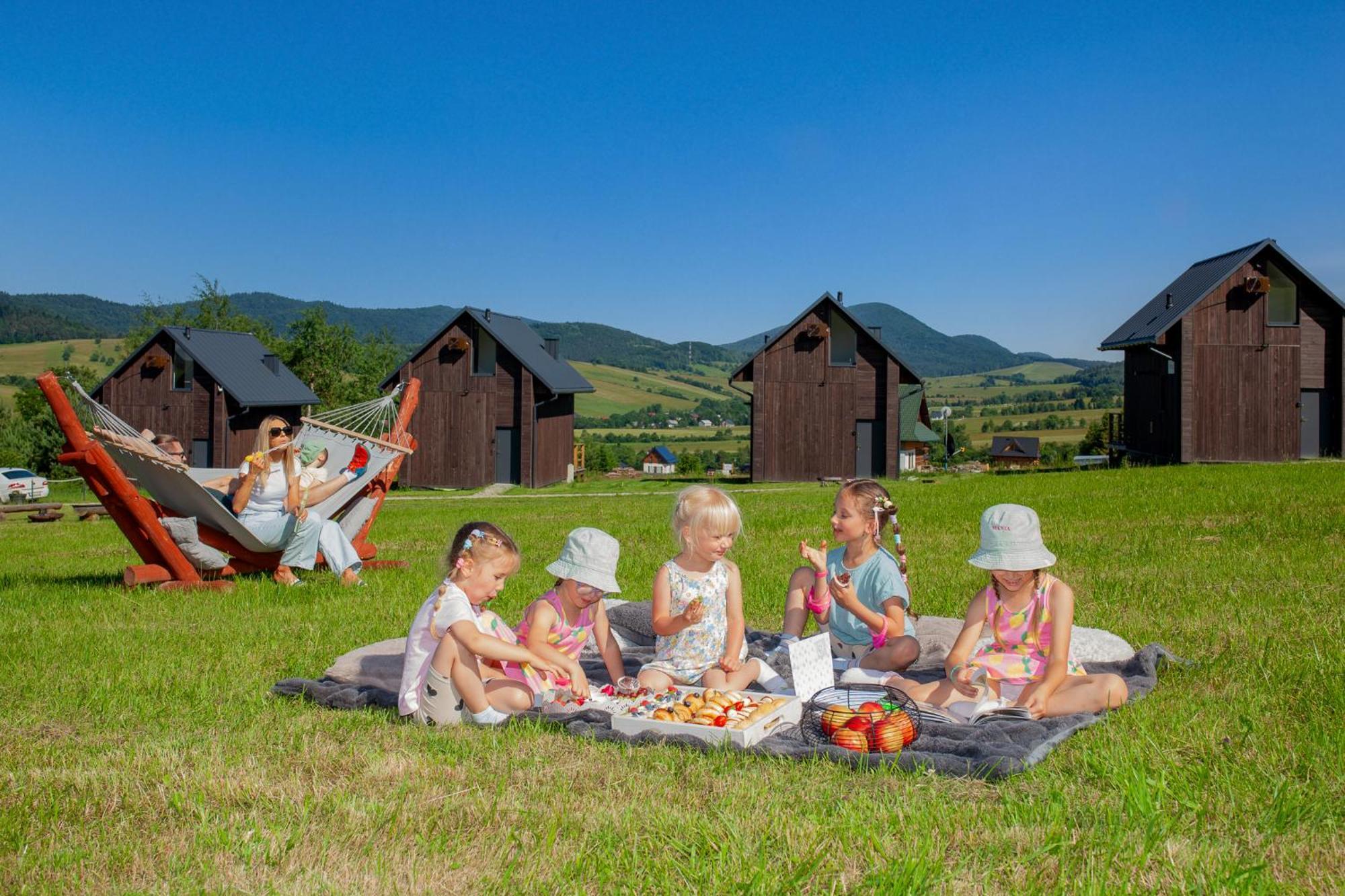 Polana Piorun Domki Wakacyjne W Beskidach Krynica-Zdrój Esterno foto